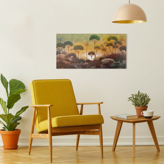 Print on canvas - Tropical Sunrise - Landscape format 2x1