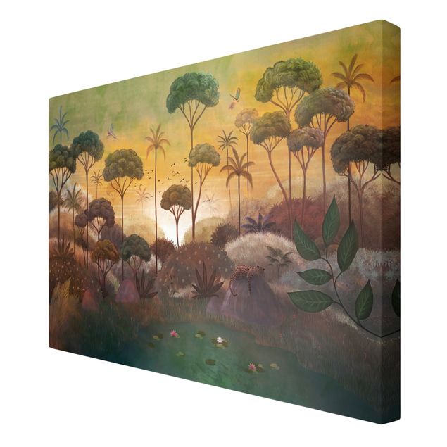 Print on canvas - Tropical Sunrise - Landscape format 3x2