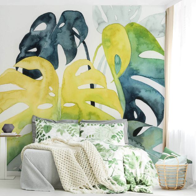 Wallpaper - Tropical Foliage - Monstera