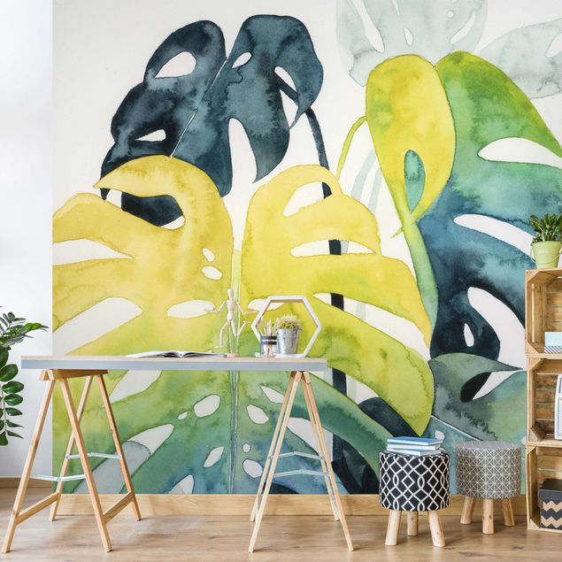 Wallpaper - Tropical Foliage - Monstera