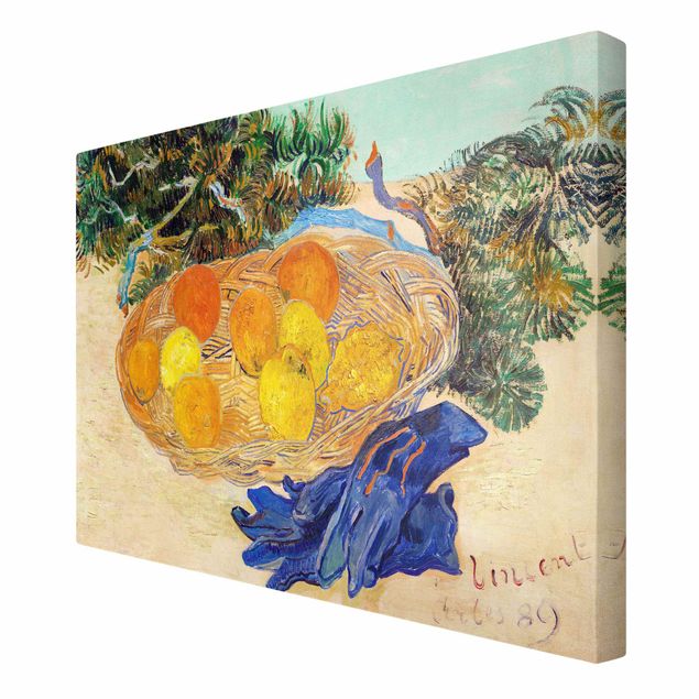 Print on canvas - Van Gogh - Still Life with Oranges - Landscape format 3:2