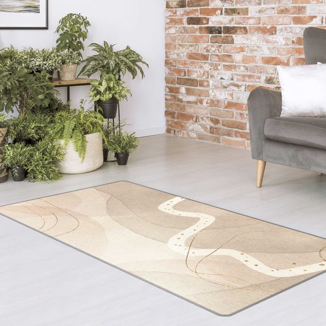 large area rugs Playful Impression With White Line