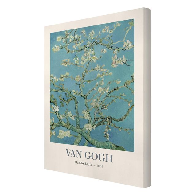 Print on canvas - Vincent van Gogh - Almond Blossom- Museum Edition - Portrait format 2x3