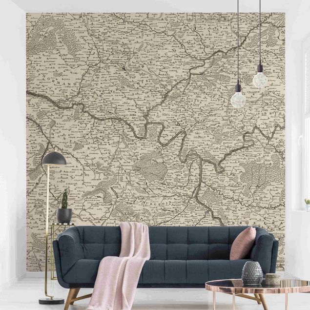 Wallpapers Vintage Map France