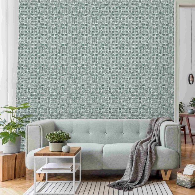 Wallpapers Vintage Pattern Geometric Tiles