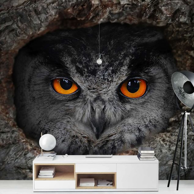 Wallpaper - Watching Owl