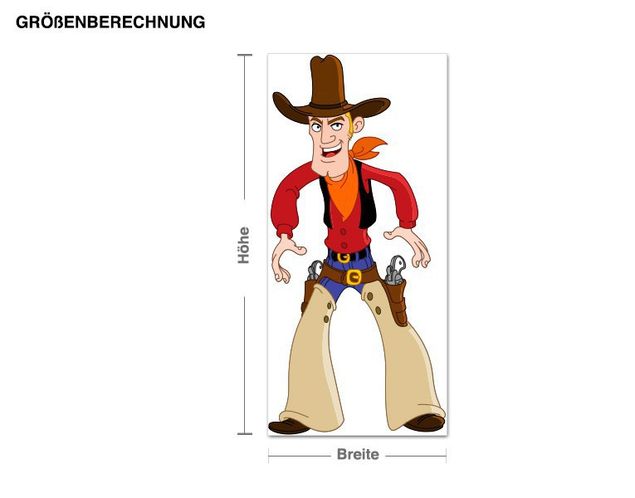 Wall stickers indians Cowboy