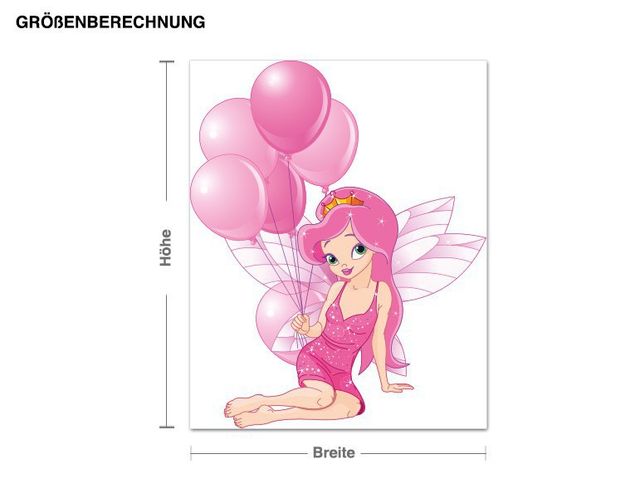 Wall stickers princess Magical Fairy