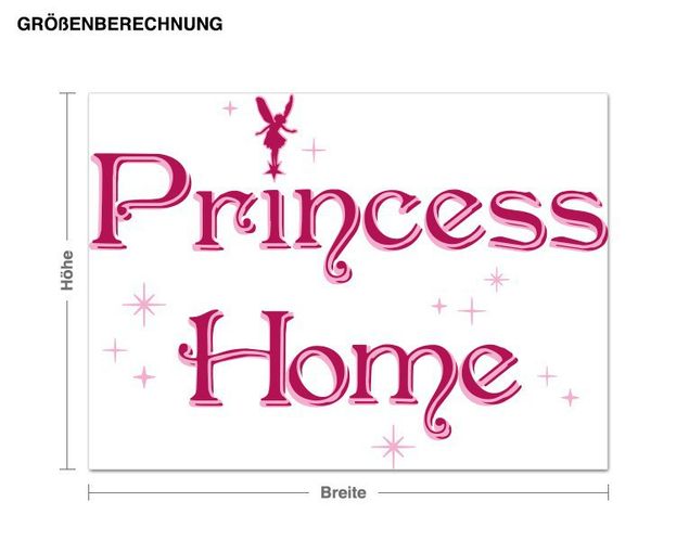 Princess wall decals Princess Home