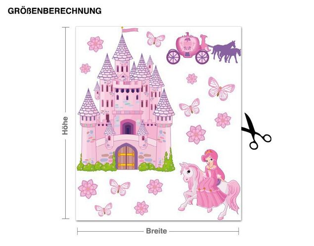 Wall stickers princess Princess Set