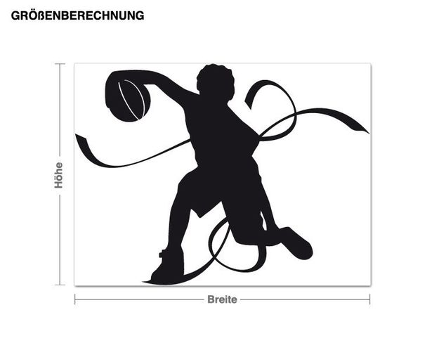 Wall sticker - Basketball