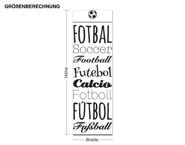 Wall stickers football Football International