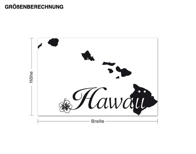 Wall sticker - Hawaii