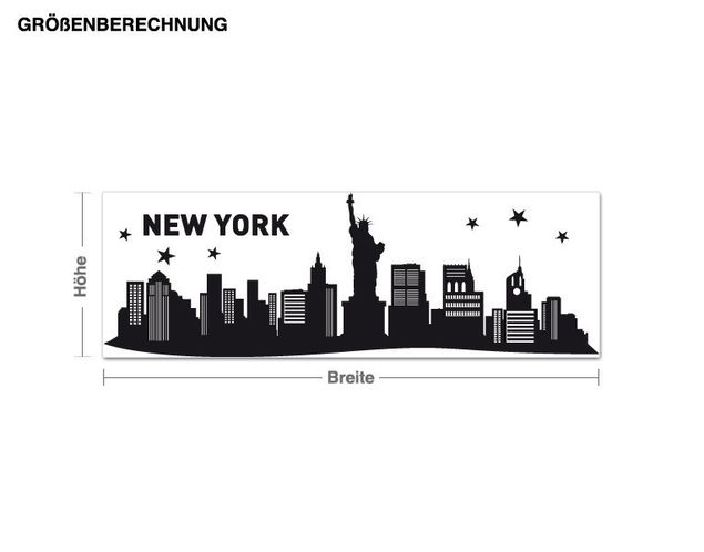 Wall stickers America New York City Skyline