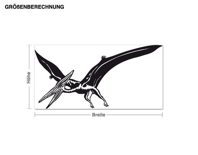 Animal wall decals Pterodactyl