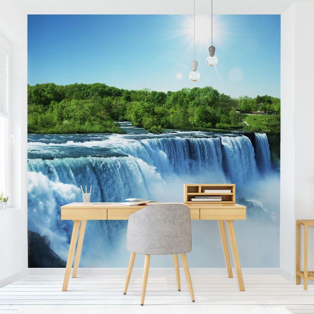 Wallpapers Waterfall Scenery