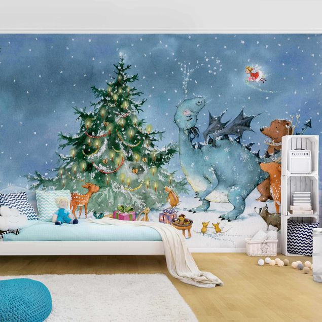 Wallpaper - Vasily Raccoon - Christmas