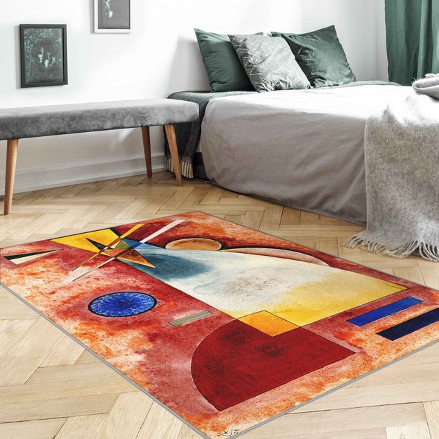 large area rugs Wassily Kandinsky - Intertwined