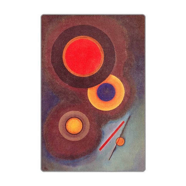 Rug - Wassily Kandinsky - Circles And Lines