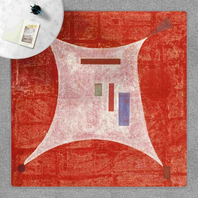 red floor mats Wassily Kandinsky – Four Corners