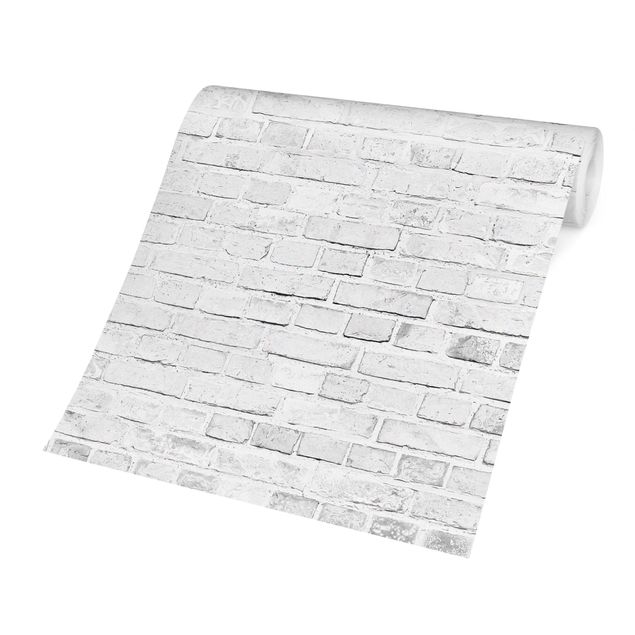 Wallpaper - White Brick Wall