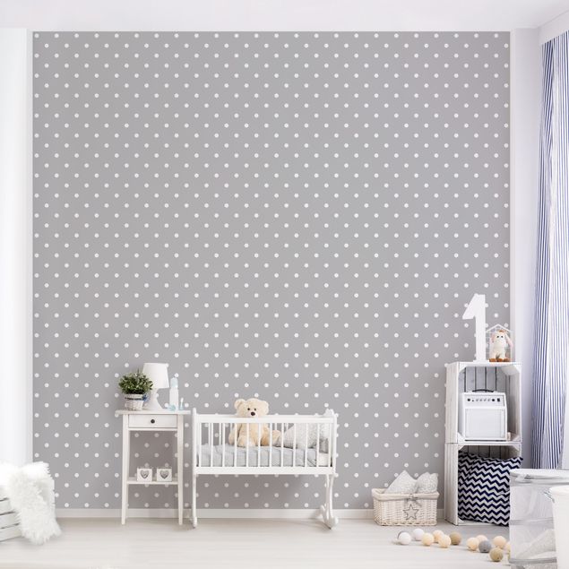 Wallpapers White Dots On Grey