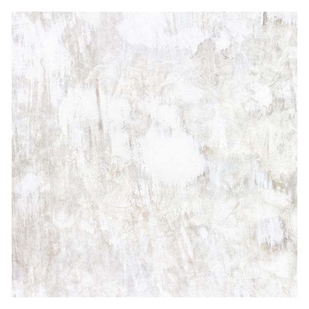 Wallpaper - White Shabby Concrete Wall Painted