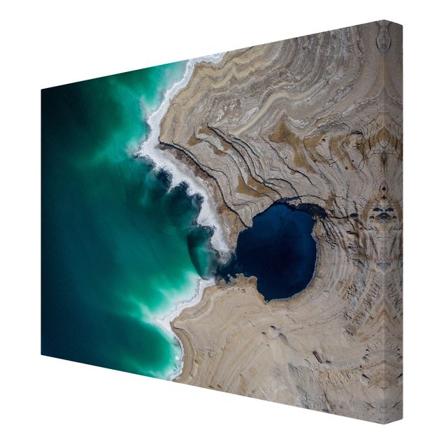 Canvas print - Wild Coastal Bay In Israel