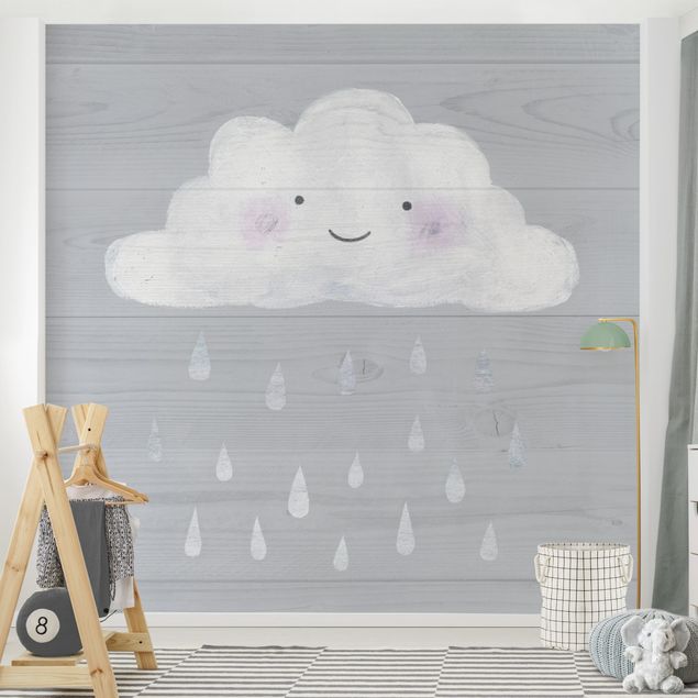 Wallpaper - Cloud With Silver Raindrops
