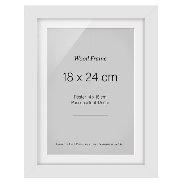 Frame - Picture Frame White High-3: 4