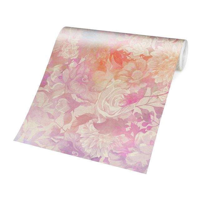 Walpaper - Delicate Blossom Dream In Pastel
