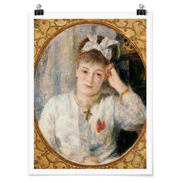 Poster art print - Auguste Renoir - Portrait of Marie Murer