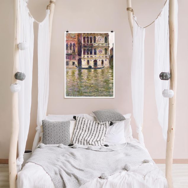 Poster art print - Claude Monet - The Palazzo Dario