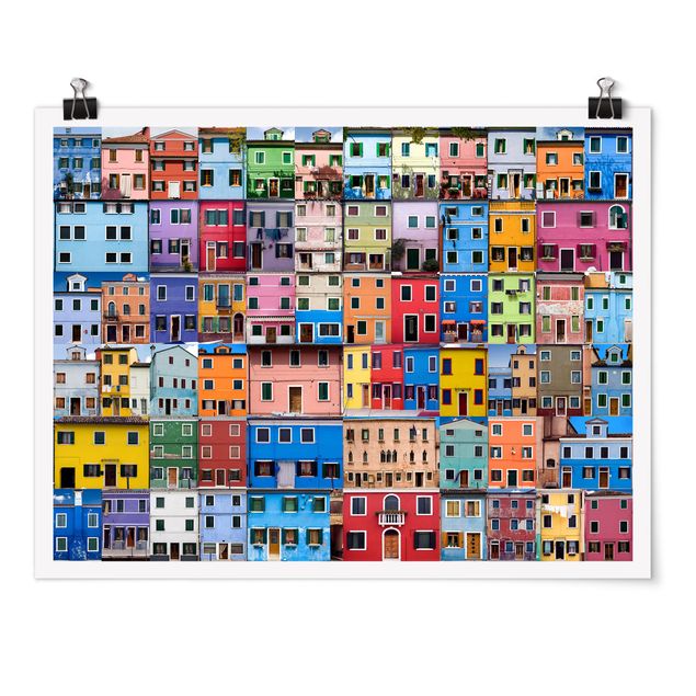 Poster - Venetian Homes