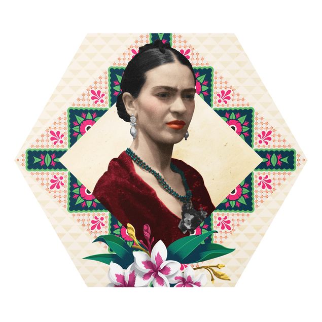 Forex hexagon - Frida Kahlo - Flowers And Geometry