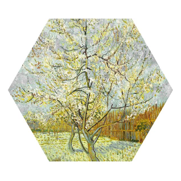 Forex hexagon - Vincent van Gogh - Flowering Peach Tree