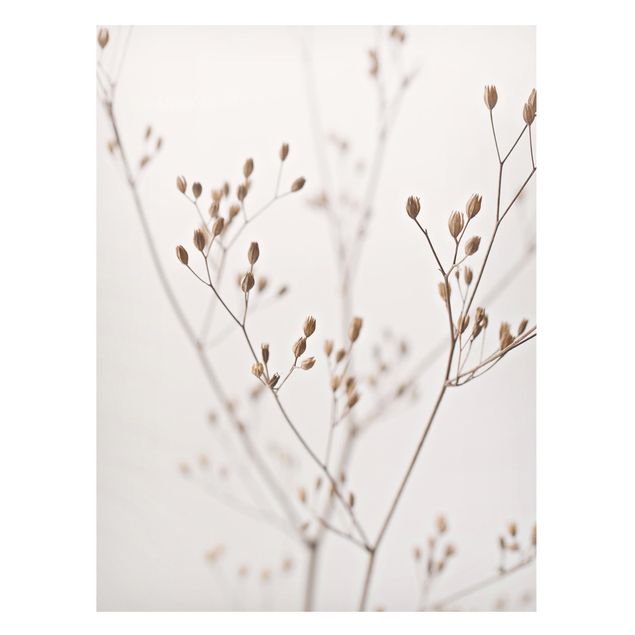 Magnetic memo board - Delicate Buds On A Wildflower Stem