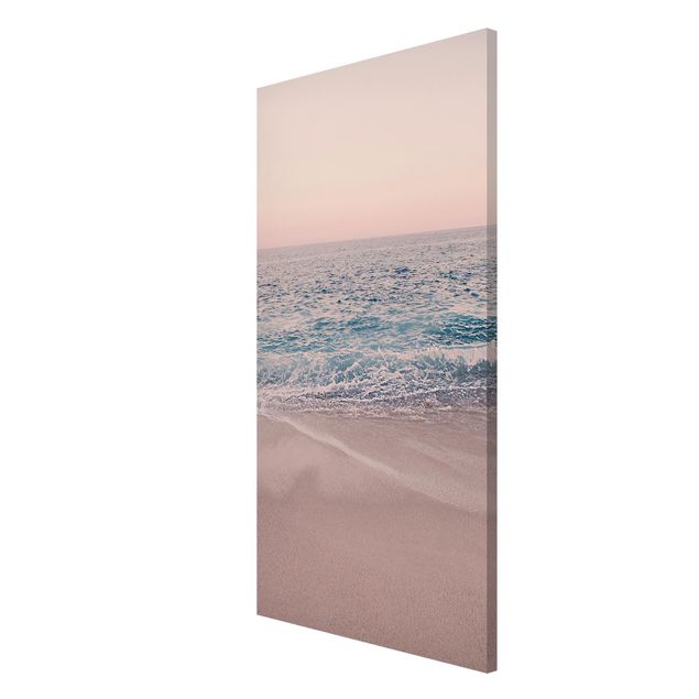 Magnetic memo board - Reddish Golden Beach In The Morning