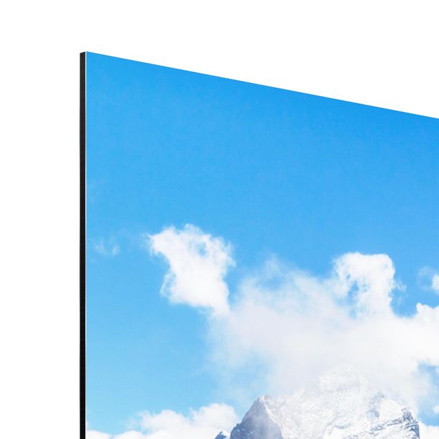 Print on aluminium - Swiss Alpine Panorama
