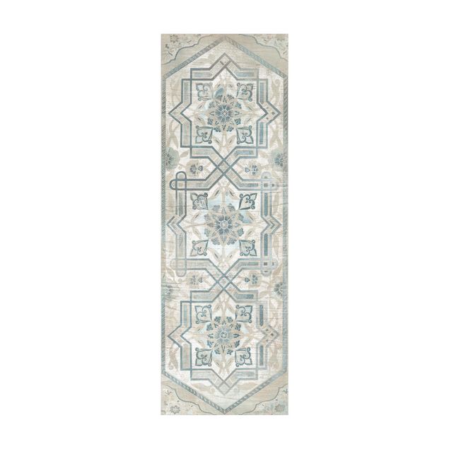 contemporary rugs Wood Panels Persian Vintage III
