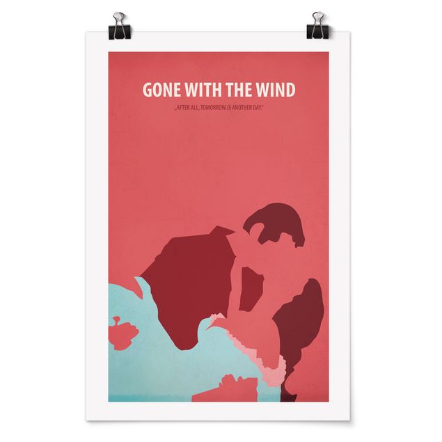 Poster - Film Poster Gone With The Wind