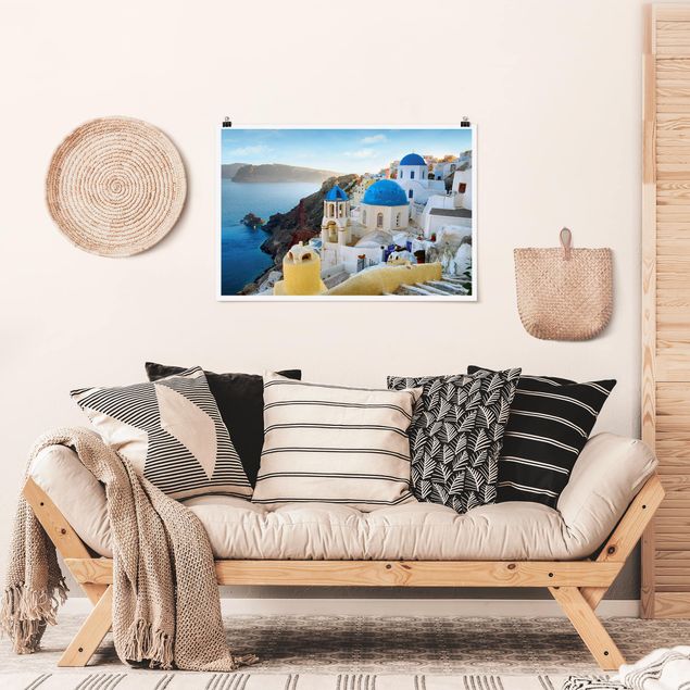 Poster - Santorini