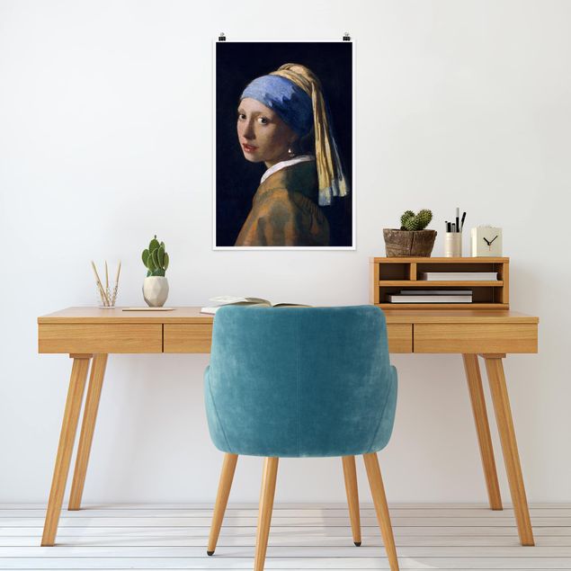 Poster - Jan Vermeer Van Delft - Girl With A Pearl Earring
