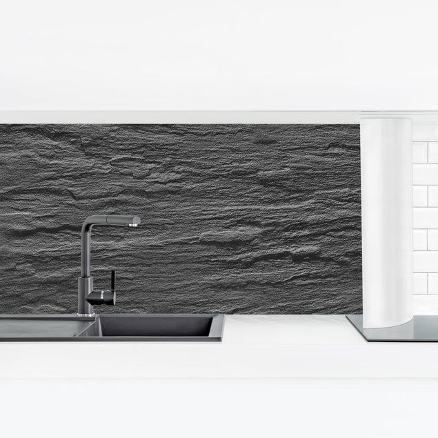 Kitchen wall cladding - Slate