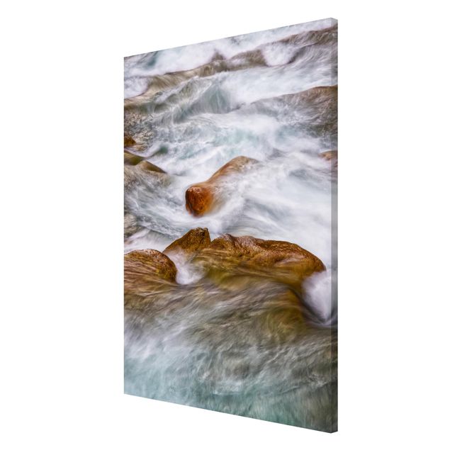 Magnetic memo board - The Icy Mountain Stream