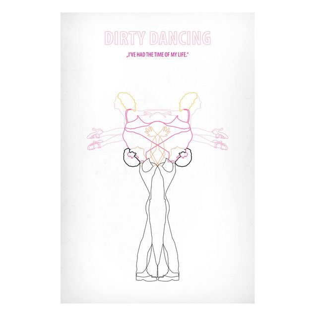 Magnetic memo board - Film Poster Dirty Dancing