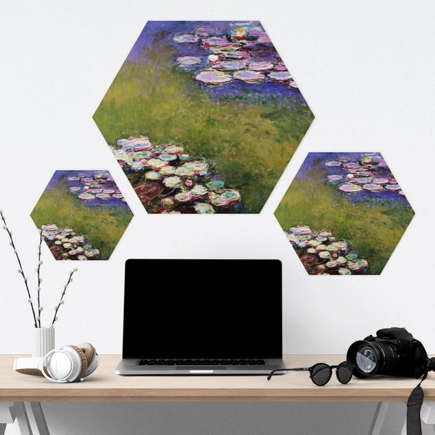 Forex hexagon - Claude Monet - Water Lilies
