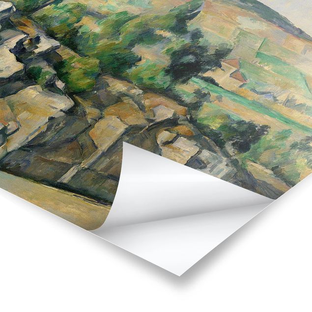 Poster - Paul Cézanne - Hillside In Provence