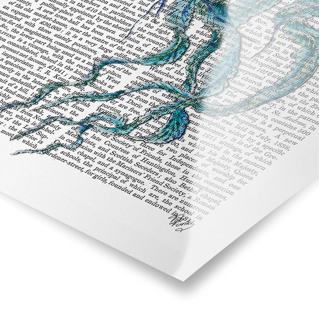 Poster quote - Animal Reading - Jellyfish