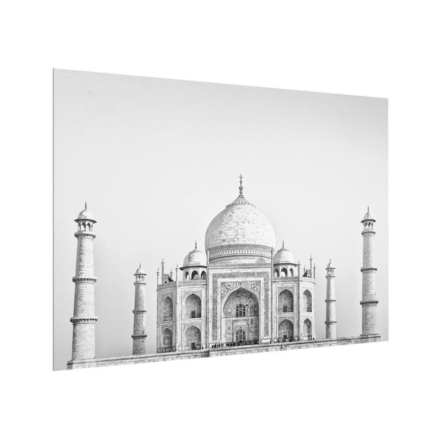 Glass Splashback - Taj Mahal In Gray - Landscape 3:4